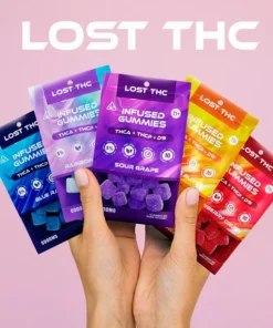 Lost THC Infused Gummies | 5000mg | 10 Pack