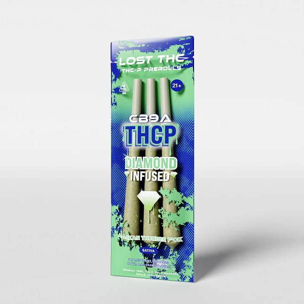 Lost CB9A THCP Diamond Infused Pre-rolls | 3 Pack