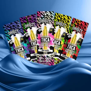 Driiizy Hash Crowns THC-A Diamond Dipped Hash Filled Pre-rolls | 2 Gram | 1 Pack