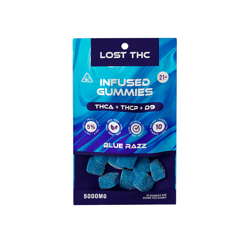 Lost THC Infused Gummies | 5000mg | 10 Pack