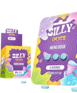 Silly Dots Hero Dose 1800mg Tabs | 3 Tabs