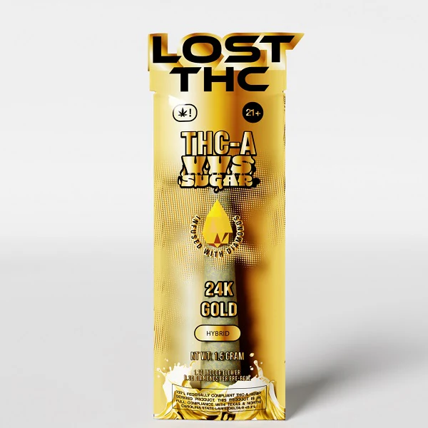 Lost THCA VVS Sugar Diamond Infused Pre-rolls | 1 Pack