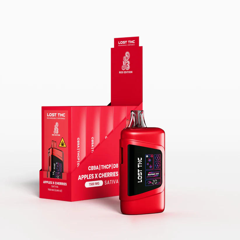 Lost THC V3 7.5 Gram CB9A Disposable | Red Edition