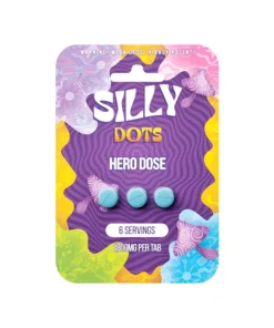 Silly Dots Hero Dose 1800mg Tabs | 3 Tabs
