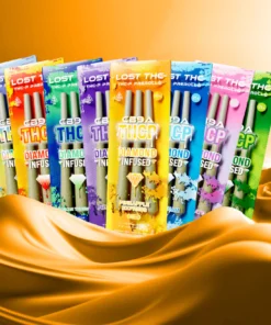Lost CB9A THCP Diamond Infused Pre-rolls | 3 Pack