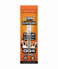 Puro Exotics Bust Down Diamond THCA Prerolls | 2 Gram | 1 Pack