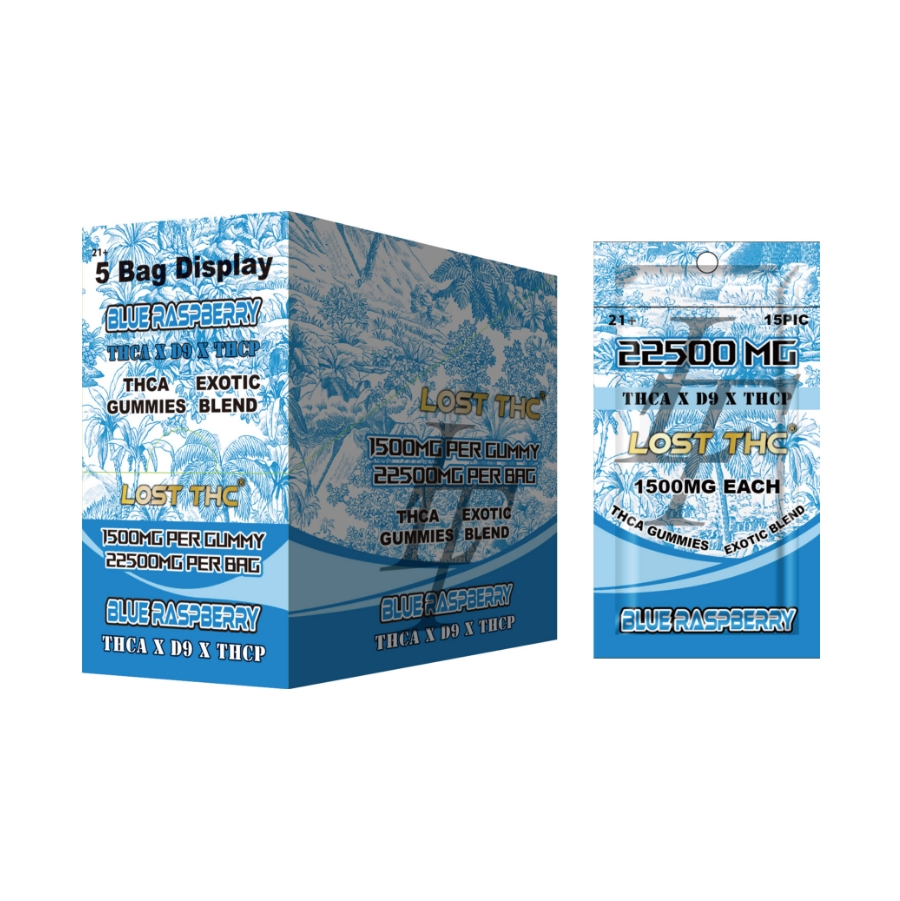 Golden Rush Gummies 1500mg